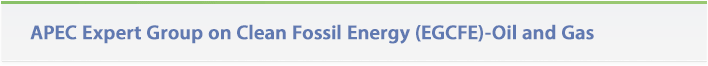 APEC Expert Group on Clean Fossil Energy (EGCFE) Oil and Gas Meeting